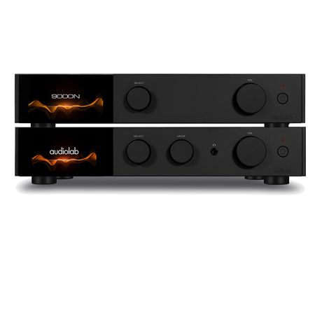 9000 Series Bundle Deal (9000A + 9000N, in Black finish) | Audiolab