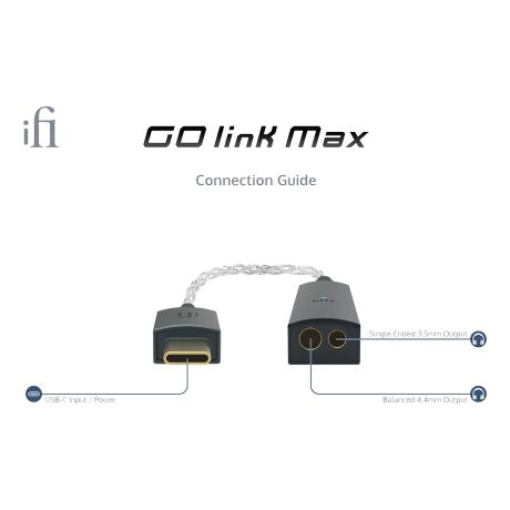 GO Link Max Portable USB Headphone Amp / DAC | iFi Audio