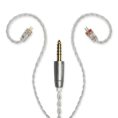 ALBA Silver-Plated Balanced 2-Pin to 4.4mm Upgrade Cable | Meze Alba