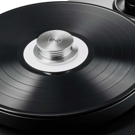 AT628a Stainless Steel Disc Stabiliser (for Vinyl Records) | Audio-Technica