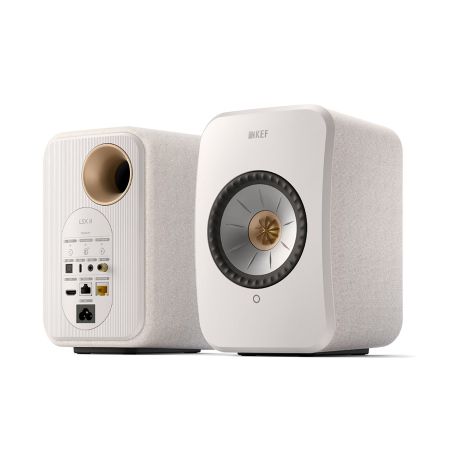 LSX II Wireless Hi-Fi Loudspeaker System (Cotton White) | KEF Audio
