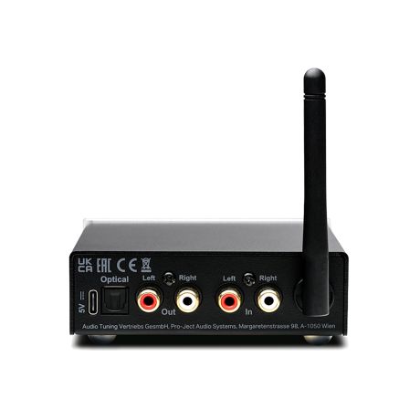 Stream Box E Compact Music Streamer + Preamplifier (Black) | Pro-Ject Audio Systems