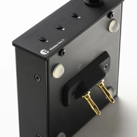 Wireless Box E, Plug-In Streaming Amplifier (Black) | Project Audio Systems