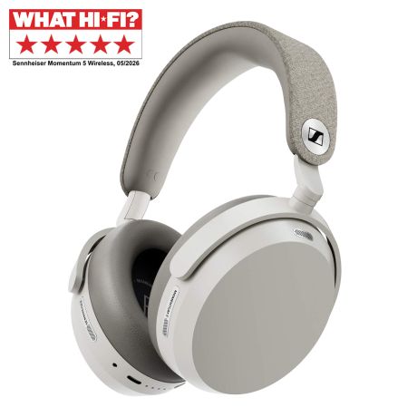 Momentum 5 Wireless ANC Headphones (White) | Sennheiser