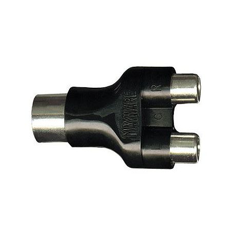 Milty Cc121 Phono Rca Socket To 5 Pin Din Plug Adapter